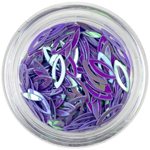 Oči obrysy - svetlofialové