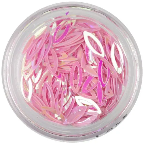 Oči obrysy - svetlé koralové