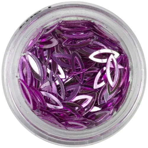 Oči obrysy - fialovoružové