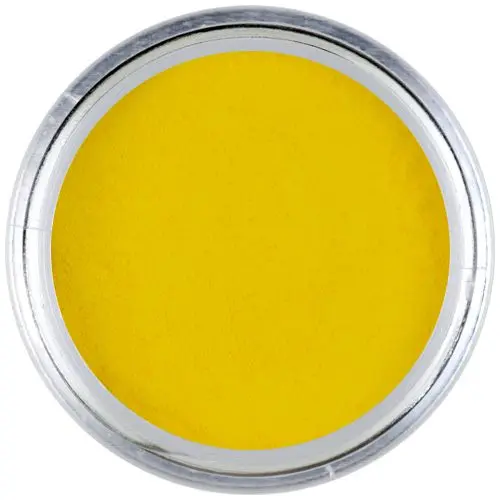 Farebný akrylový prášok Inginails 7g - tmavožltý - Pure Yellow