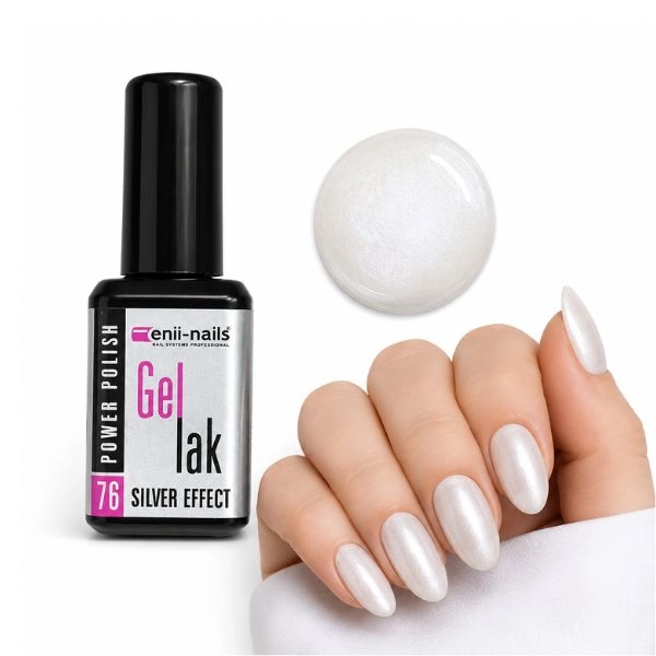 Silver Effect 76 - ENII UV gel lak 11ml