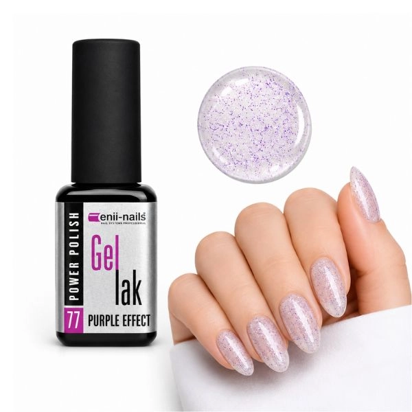 ENII Gélový lak 11ml - Purple Effect 77
