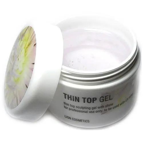UV gél Lion Cosmetics - Thin top gel 40ml