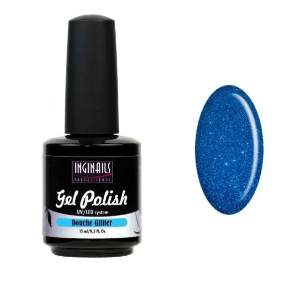 Glitrový UV gel/lak Inginails Professional 15ml - Douche Glitter