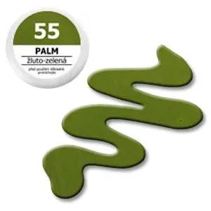 Farebný UV gél na nechty – EBD 55 Palm 5g