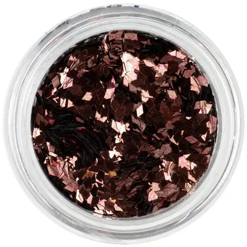 Nail art ozdoba - čokoládovo hnedá