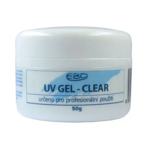 EBD UV gél na nechty - clear 50g
