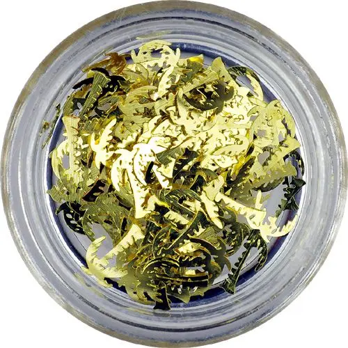 Kovové ozdoby na nechty - palmy