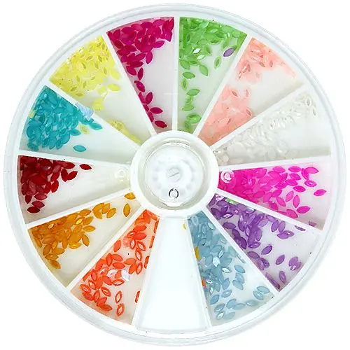 Ozdobné kamienky, sada - slzy