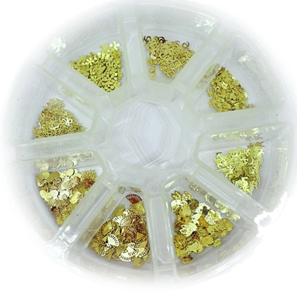 Karusel zlatých ozdôb - mix