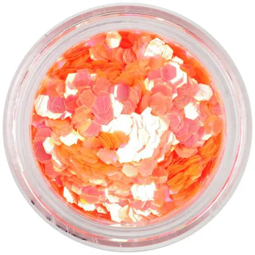 Šesťhran aquaelements - neónovo oranžový