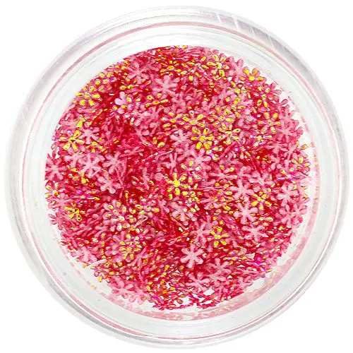 3D kvietky, mini - červené