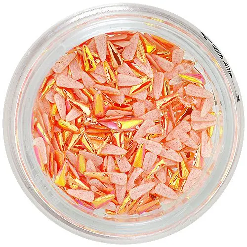 Svetlooranžové látkové kvapôčky