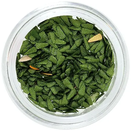 Olivovo zelené látkové kvapôčky