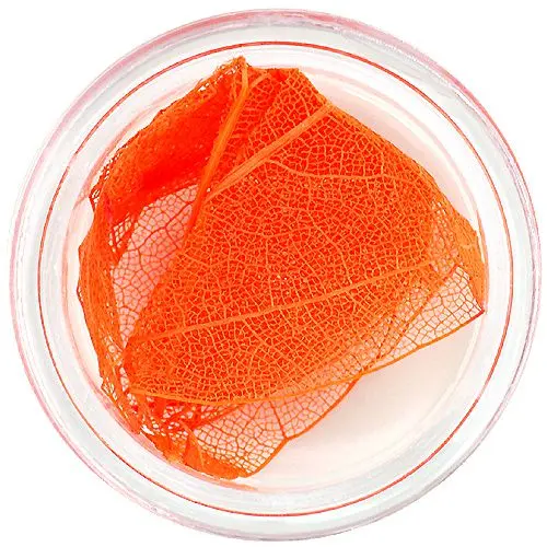 Oranžové sušené lístky