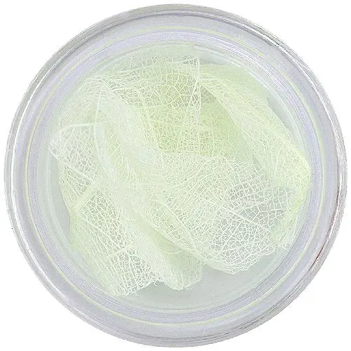 Biele sušené lístky