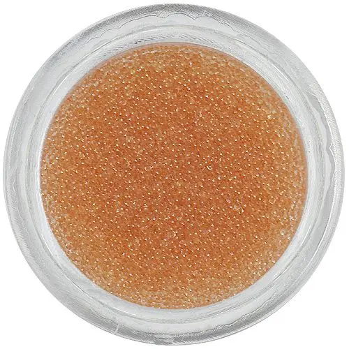 Nail art ozdoby - svetlohnedé perly 0,5mm