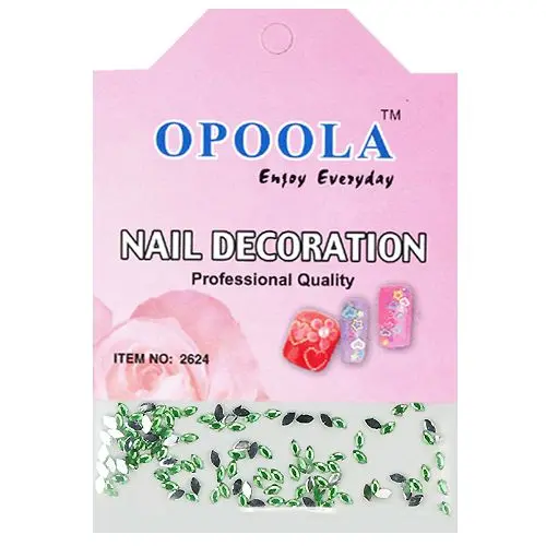 Kamienky ovál - svetlozelené v sáčku, 120ks