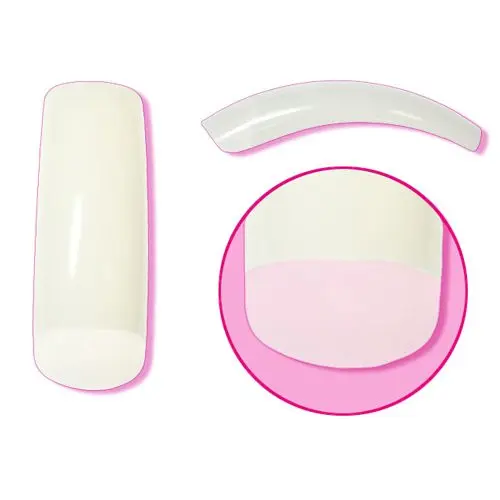 Royal Overlap Natural, č.8 - tipy na nechty, 50ks