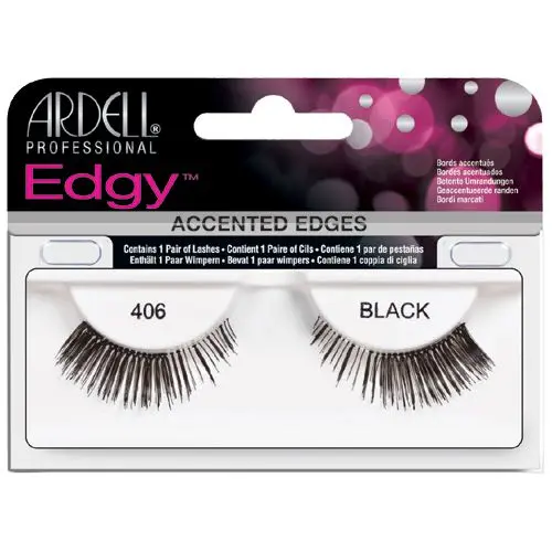 Umelé riasy Edgy - Black 406