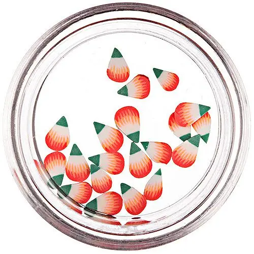 Farebné fimo slzičky - narezané