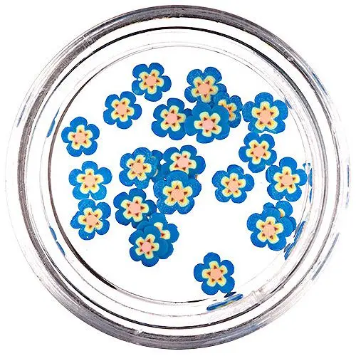 Fimo kvietky - narezané