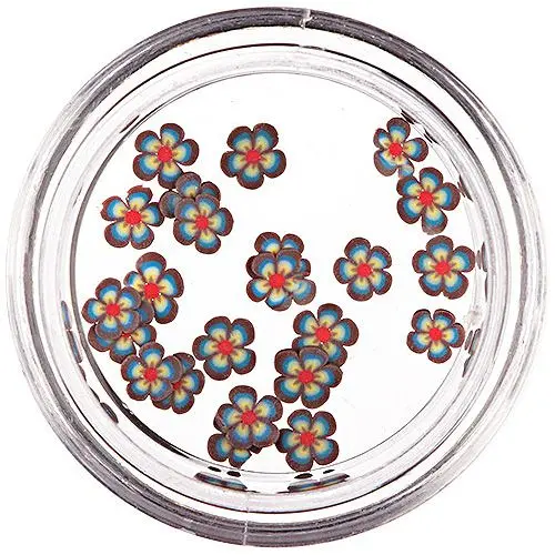 Fimo kvietky - narezané