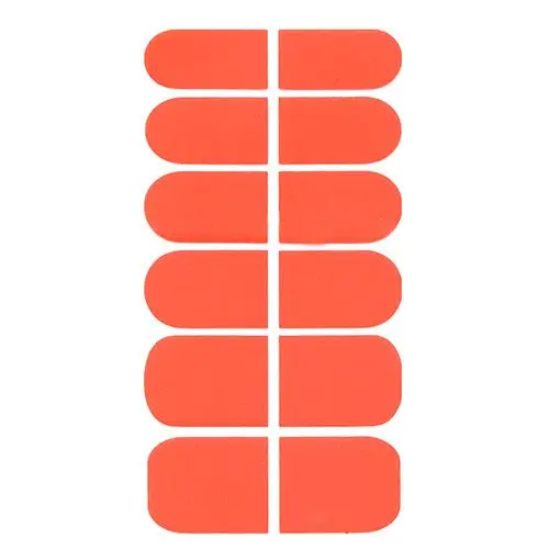 Ozdoby na nechty - nálepky, neónovo oranžové